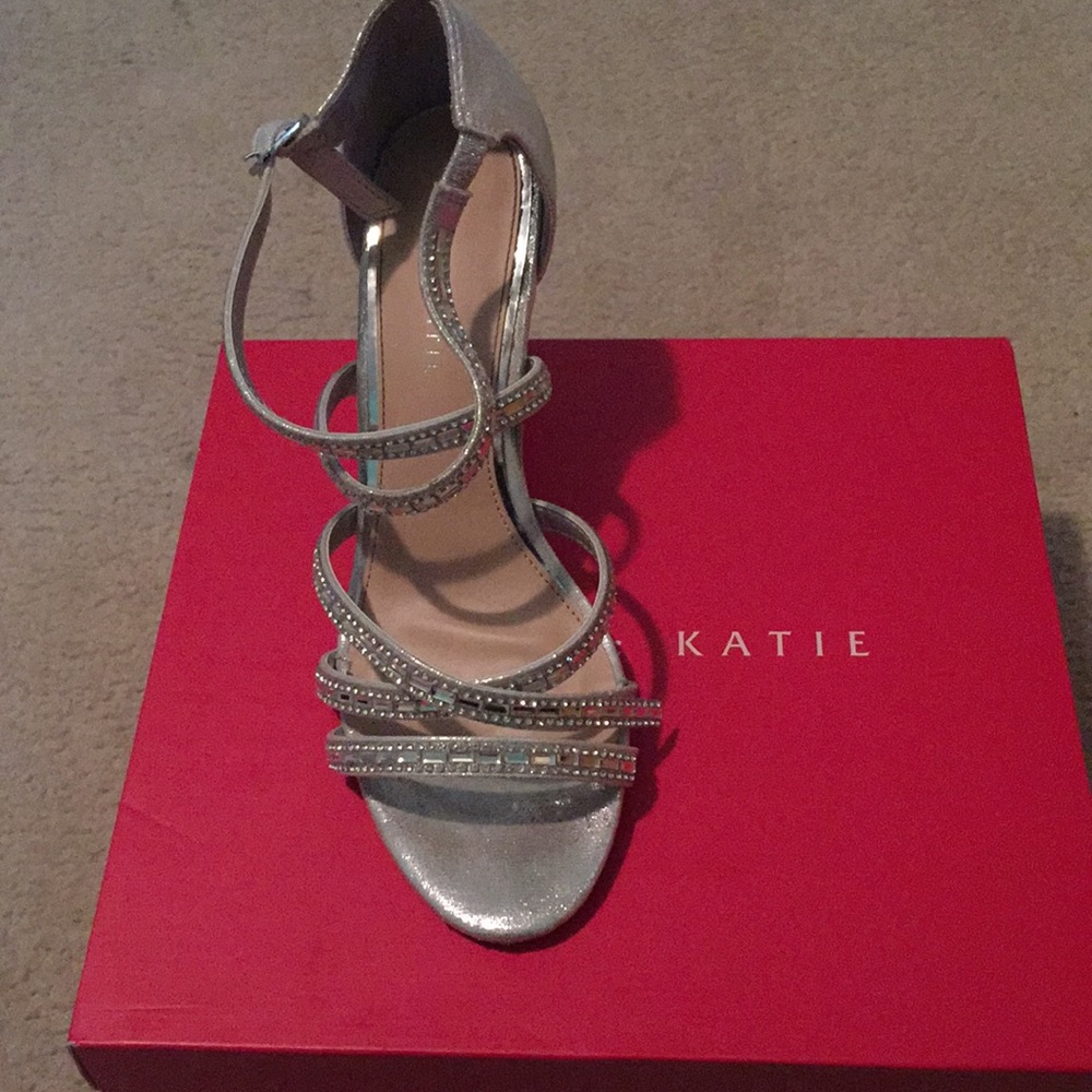 Prom sparkly heels